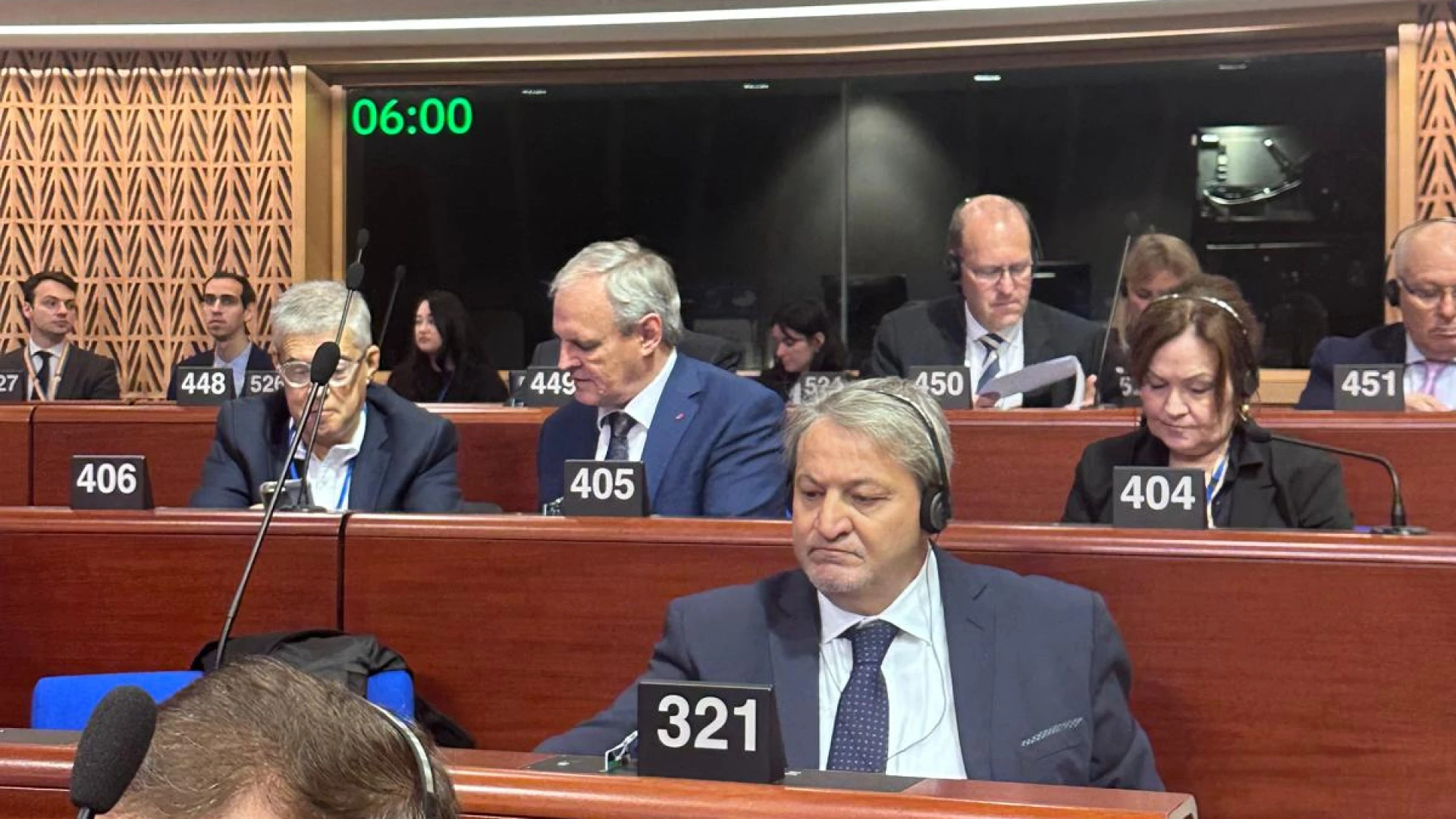 Il Presidente della Regione Molise, Francesco Roberti, alla 49ª sessione del Congresso dei Poteri Locali e Regionali del Consiglio d’Europa